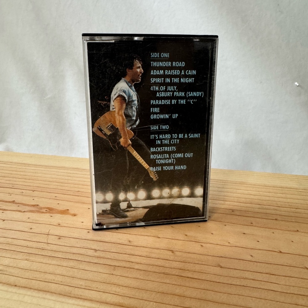Bruce Springsteen & The E Street Band - Live 1975-85 Cassette Tape Side 1